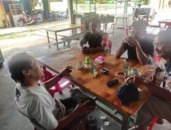 Kondisi Cuaca Kurang Baik, Serma M Dian Ajak Warga Jaga Kesehatan Tubuh