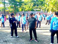 Danramil 01 Kota Ikuti Senam Sehat Bersama