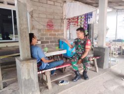 Serda Hardiansyah Beri Semangat Bagi Seorang Penyandang Disabilitas Dalam Bekerja