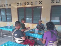 Tingkatkan Hubungan Silaturahmi Bersama Warga Binaan, Serda Parizal Lakukan Pertemuan Komsos